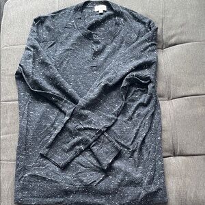 Club Monaco Dark Gray Speckled Crewneck Sweater